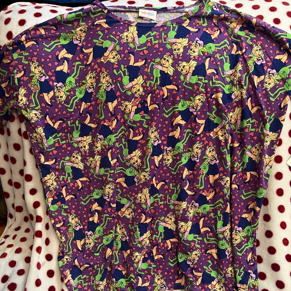 Disney Miss Piggy and Kermit Irma LuLaRoe